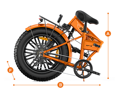 Engwe EP-2 Boost Opvouwbare Elektrische Fatbike met Torque Sensor