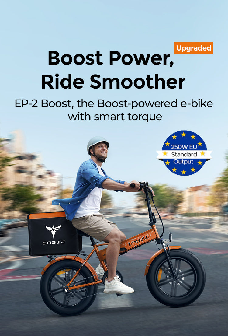 Engwe EP-2 Boost Opvouwbare Elektrische Fatbike met Torque Sensor