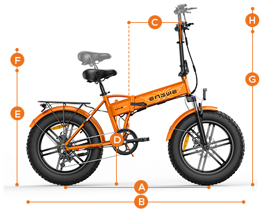 Engwe EP-2 Boost Opvouwbare Elektrische Fatbike met Torque Sensor