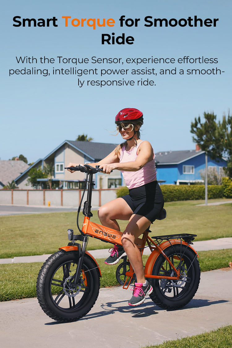 Engwe EP-2 Boost Opvouwbare Elektrische Fatbike met Torque Sensor