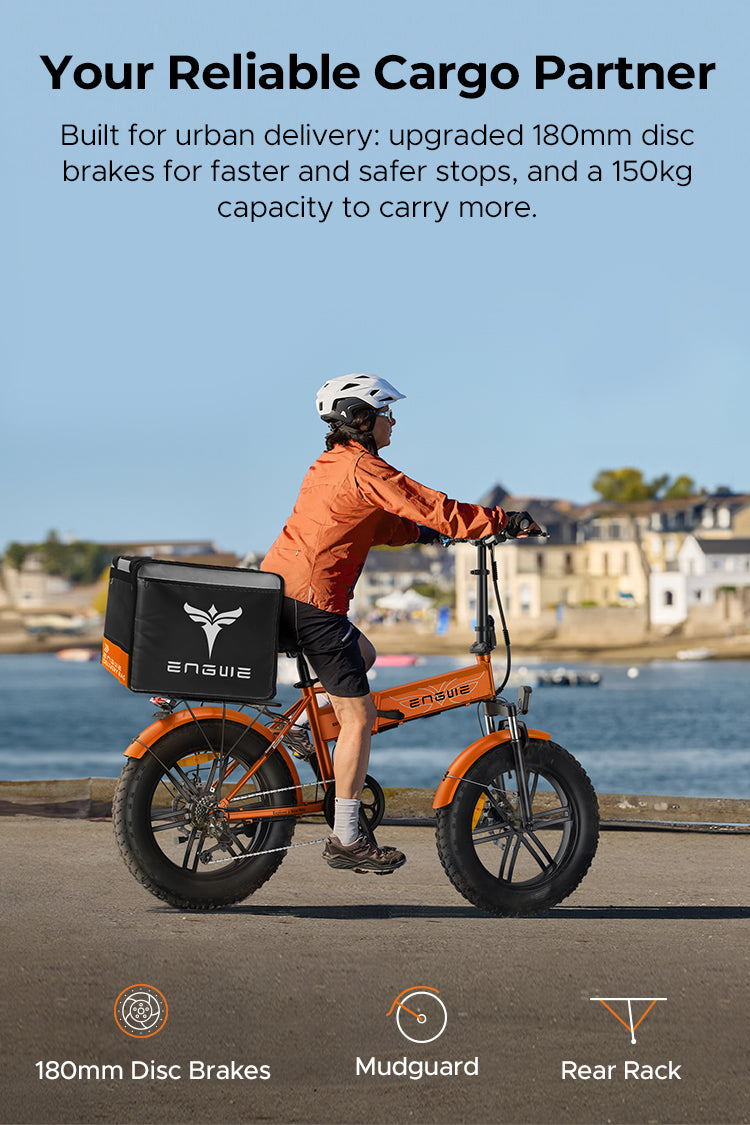 Engwe EP-2 Boost Opvouwbare Elektrische Fatbike met Torque Sensor