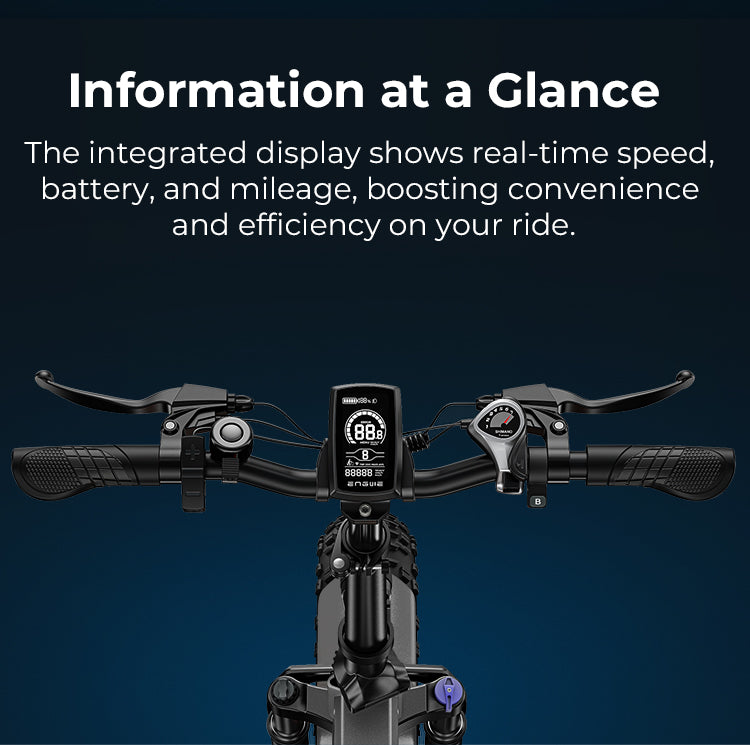 Engwe EP-2 Boost Opvouwbare Elektrische Fatbike met Torque Sensor